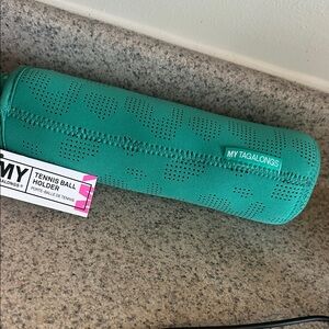 MYTAGALONGS Teal Tennis Ball Holder